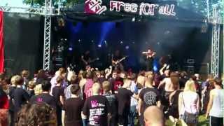 Free for all Festival 2012 Stapelmoor      Artas &quot;Rassenhass&quot; live