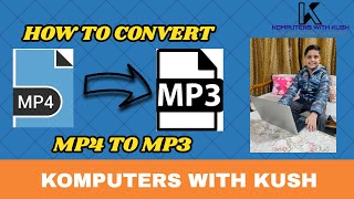 How to convert MP4 video file to MP3 audio file using online-audio-converter.com