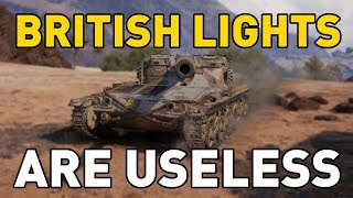 British Lights are USELESS in World of Tanks!