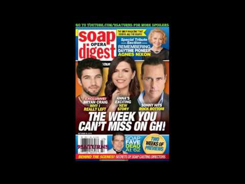 10-17-16 SOD GH Morgan Sonny Anna General Hospital Maurice Benard Bryan Craig Preview Promo 10-14-16