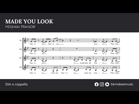 SSAA even mix - Made You Look arr. BK Riha