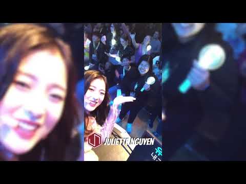190120 Oh My Girl (오마이걸) - I Found Love @ Park West: Chicago, IL ** YOOA & ARIN TOOK MY PHONE **