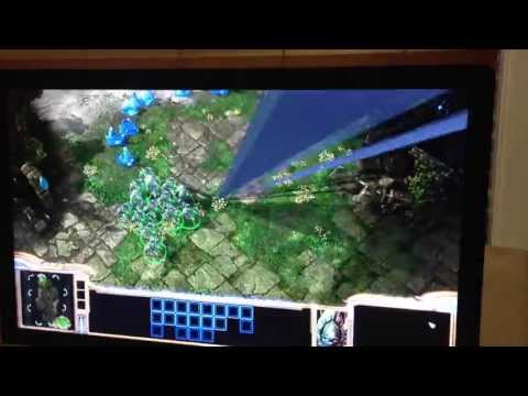 Starcraft 2 HOTS screen glitch, please help!