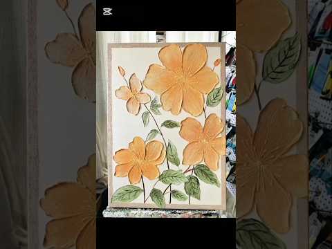 How to make texture  #art #flower #painting #easy #textureartist #canva #diy Nimra Arts 21-Apr-2025