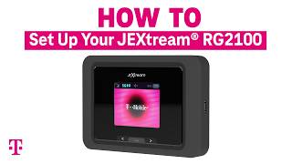 T-Mobile JEXtream RG2100 5G Mobile Hotspot Unboxing and Setup