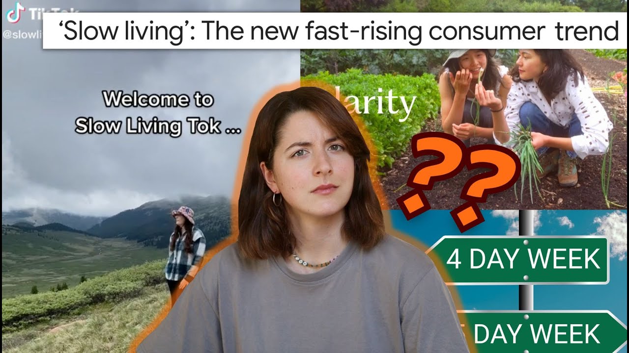 slow living is NOT a capitalist 'trend'...