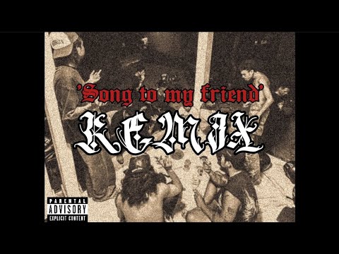 SANRETO - POETA | SONG TO MY FRIEND | "REMIX" PROD BY @lyw8n652 [LYRIC VIDEO]