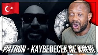 Patron - Kaybedecek Ne Kaldı (Official Video) - Disstrack TURKISH RAP MUSIC REACTION!!!