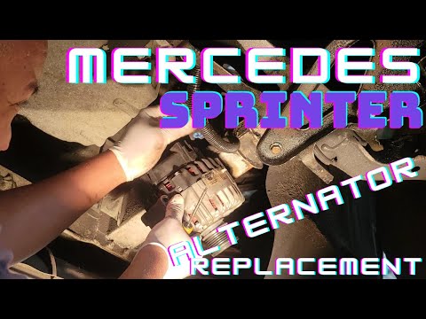 Mercedes Sprinter Van Alternator Replacement