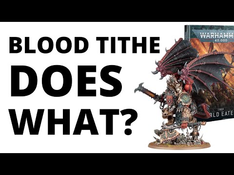 HUGE World Eaters Rules Reveals - Blood Tithe, Legion Trait and Khorne Berzerkers Blood Surge!