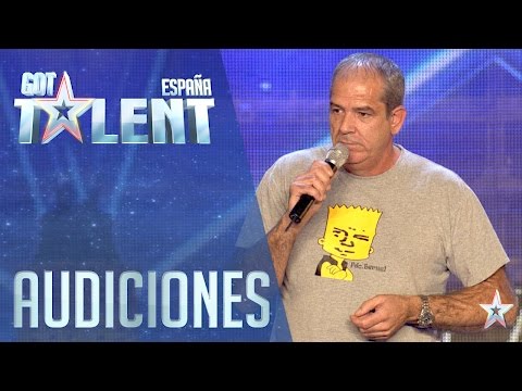 Fernando hace reír en 2 minutos | Audiciones 2 | Got Talent España 2016