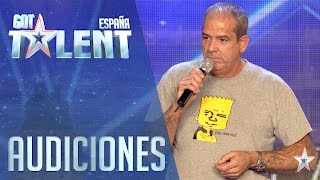 Fernando hace reír en 2 minutos | Audiciones 2 | Got Talent España 2016