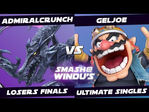 AdmiralCrunch (Ridley) vs GelJoe (Wario)  - Smash @ Windu's 121 - Losers Finals SSBU