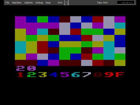 Flooder E256 - BASIC10Liner 10 line game for ELAN Enterprise 128 or 64 from FeCO, 2023 - Longplay