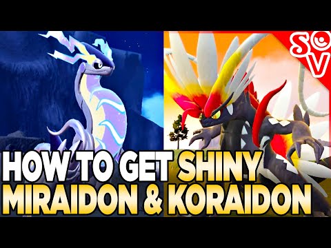 How To Get Shiny Miraidon and Koraidon In Scarlet and Violet!