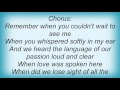 15970 Oleta Adams - Love Was Spoken Here Lyrics