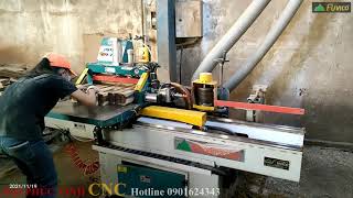 MÁY PHAY MỘNG FINGER WOODMASTER WM-500FI. Chiếc máy không thể thiếu cho chuyền ghép thanh.