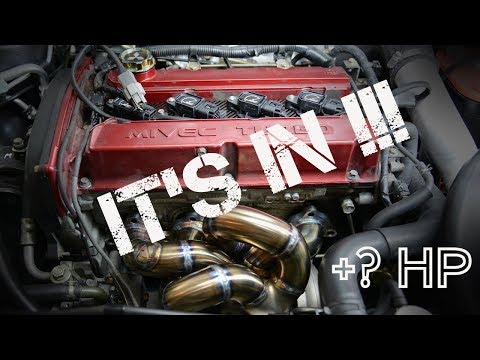 How To Install an Aftermarket Exhaust Turbo Manifold On EVO 9!