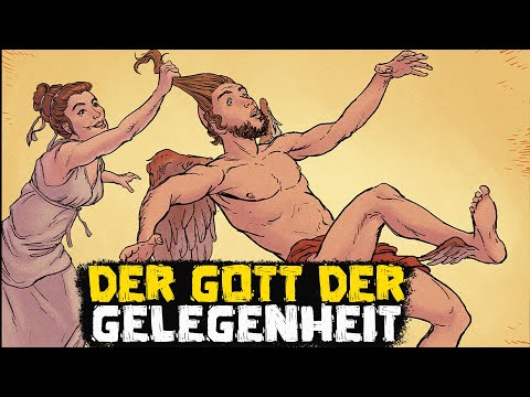 Kairos - Der Gott der Gelegenheit - Griechischen Mythologie - Geschichte und Mythologie Illustriert