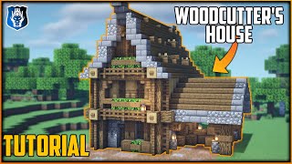 Minecraft How to Build a Woodcutter's House (Tutorial)