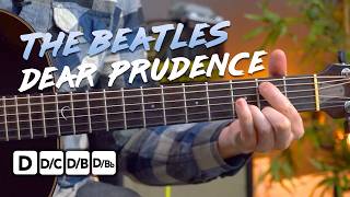 The Beatles - Dear Prudence Fingerstyle Guitar Tutorial