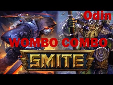 WOMBO COMBO | Odin Gameplay | Smite Arena | TheHatchetFish