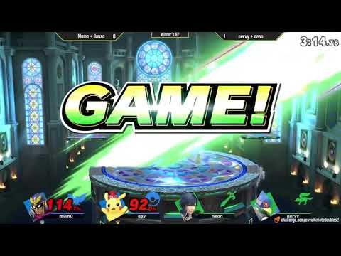 ESV Ultimate 2 - Momo + Janzo Vs. nervy + neon - WR2 - Smash Ultimate