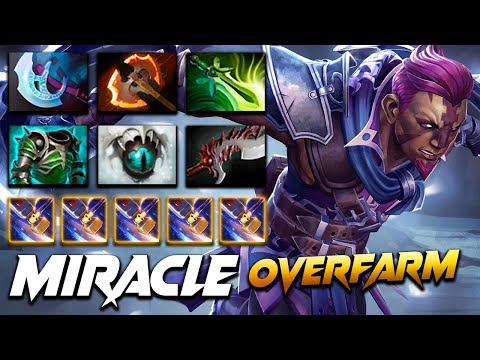Miracle Anti-Mage Overfarm Machine - Dota 2 Pro Gameplay [Watch & Learn]