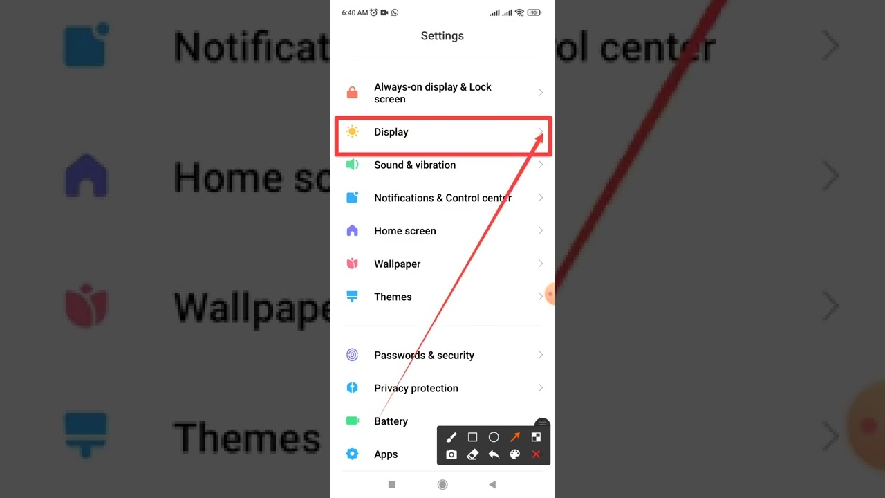 How to fix FM Radio app display notch bar setting on Xiaomi phone