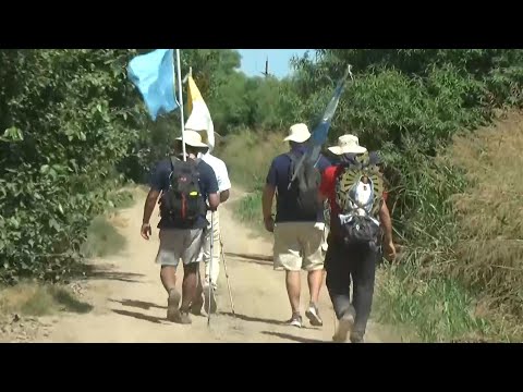 Peregrinan de Luján a Villa Cura Brochero