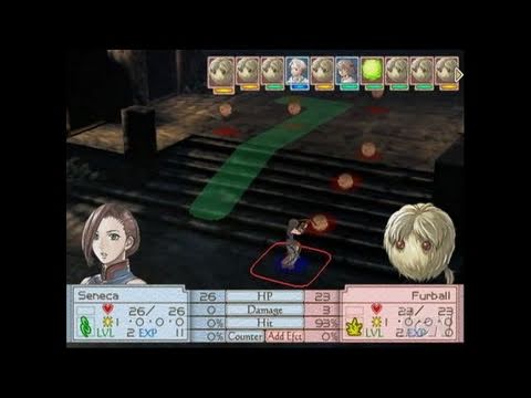 Suikoden Tactics PlayStation 2 Gameplay - Attack.
