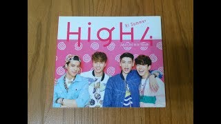 High4 - Hi Summer (Japan 2nd Mini Album) - Unboxing