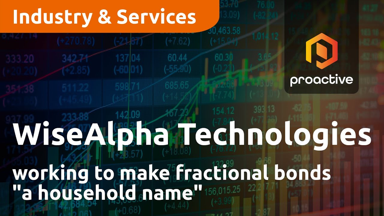 WiseAlpha Technologies working to make fractional bonds "a household name"