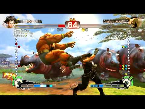 MirrorR Chen ( Makoto ) vs uriajjo, ZETTTON ( Zangief ) - SSF4 AE Ranked (2 Games)