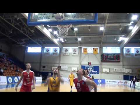 BK VENTSPILS - BK JĒKABPILS (86-70) PLAY OFF 1.spēles momenti (25.04.2014), Aldaris/LBL