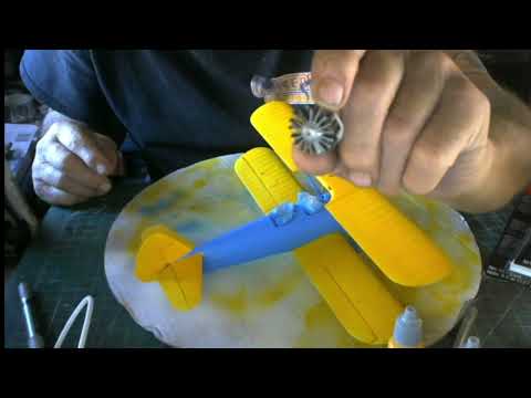 Roden 1/32 PT-17 STEARMAN  Video 4