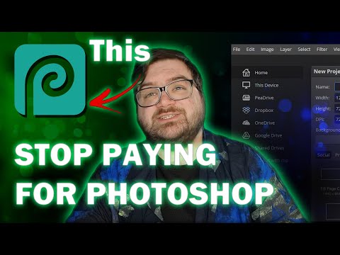 Photopea beats Photoshop, Work From The Browser - Full Walkthrough