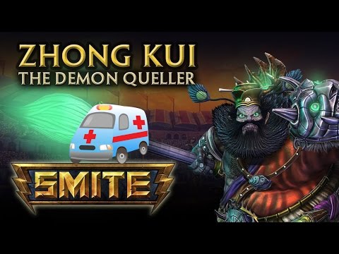 Call the ambulance! Too much damage from me! And a lot of healing! (Smite/Zhong Kui/Smite)