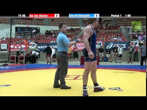 GR 74 KG Finals (2 of 3) - Jon Jay Chavez vs. Barrett Stanghill