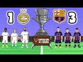 🏆BARCA beat REAL MADRID🏆 (Spanish Supercup Goals Highlights Madrid 1-3 Barcelona)