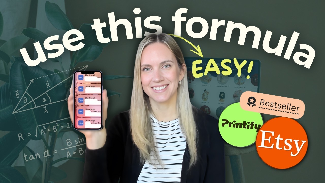 I Sold 33,000 Items on Etsy With This One Simple Formula I How to Get Your first 100 Sales Series