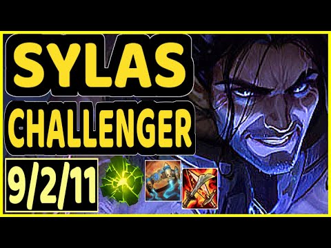 SKT T1 FAKER (SYLAS) - 9/2/11 KDA MID CHALLENGER GAMEPLAY - KR