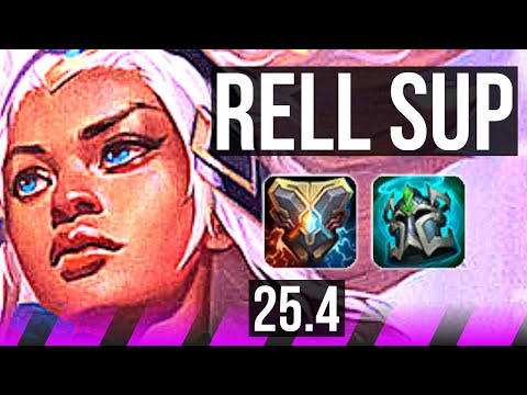 RELL & Zeri vs TAHM KENCH & Ashe (SUP) | 3/2/21 | KR Master | 25.4