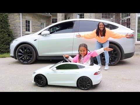 Surprised Cali with Her Dream Car!