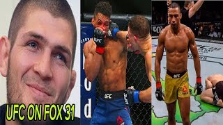 РЕАКЦИЯ ХАБИБА НА БОЙ ЛИ-ЯКВИНТА! UFC!