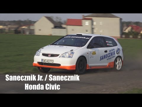 1 Runda RPŚ 2019 - Tomasz Sanecznik Jr. / Paweł Sanecznik - Honda Civic
