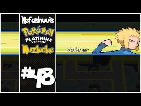 Nefashuu's Pokemon Platinum Nuzlocke Part 48 - Vs. Volkner!