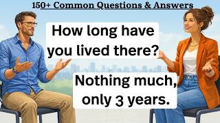 150+ Question Answer | English Conversation Practice | English Speaking Practice For Beginners