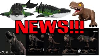 NEWS!!! New images showing off the Mattel RC Mosasaurus! Nanmu Ember up for preorder! & more!!!