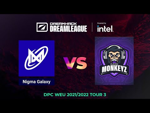[ENG] Nigma vs 11Monkeyz | Dota 2 DPC
